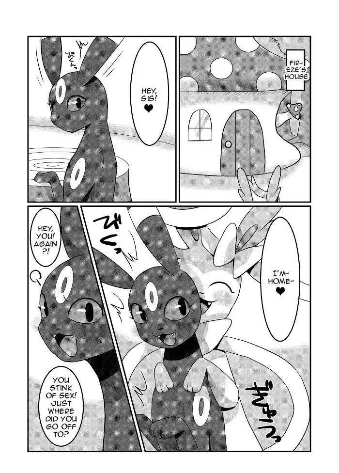 [Kiriya] Yarichinphia no Aku Type Viking! | Sex-Crazed Sylveon's Dark-Type Sex Buffet! Fhentai - Page 24