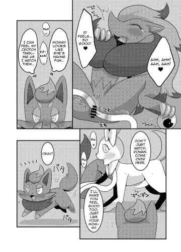 [Kiriya] Yarichinphia no Aku Type Viking! | Sex-Crazed Sylveon's Dark-Type Sex Buffet! Fhentai - Page 14