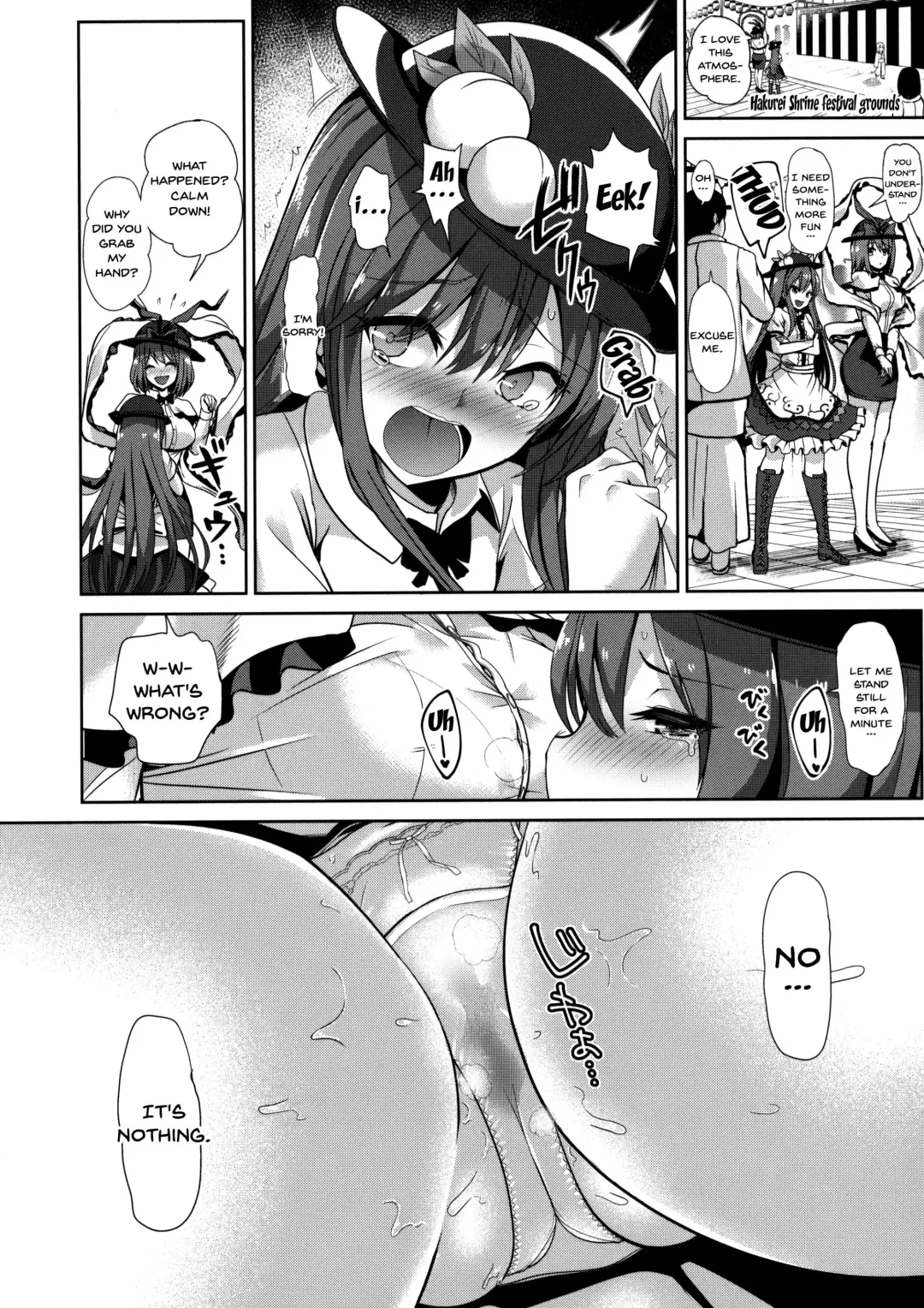 [Haitokukan] Touhou Lynch 2 Hinanai Tenshi Namaiki na Tenshi-chan ni Oshioki | A punishment for the cheeky Tenshi-chan Fhentai - Page 17