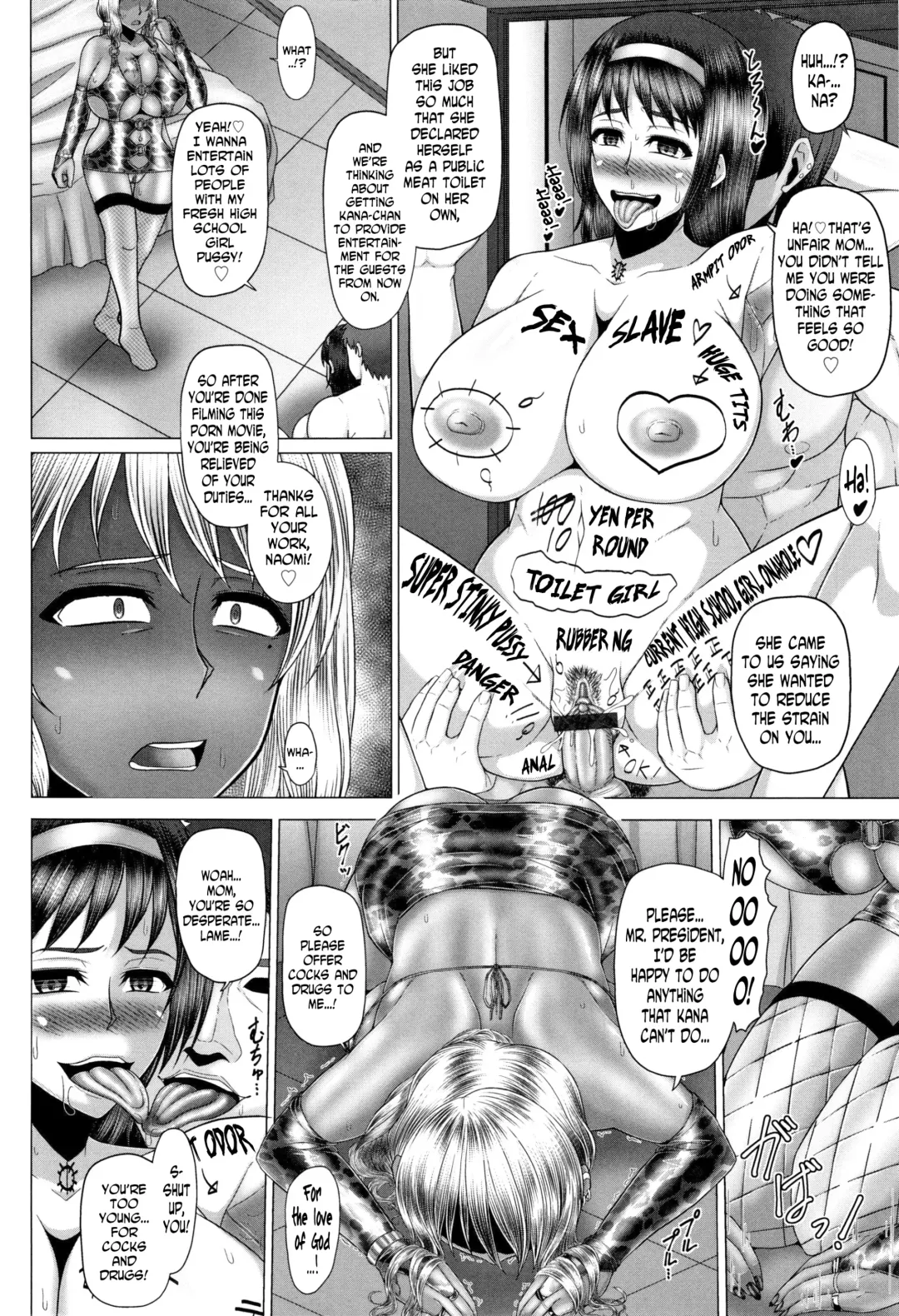 [Inoue Nanaki] Kurogal Ochi ~24-jikan Conveni Bitch-ka~ - Black GAL IMMORAL 24H Convenience Store Bitch!! Ch. 1-4, 7-9 Fhentai - Page 57