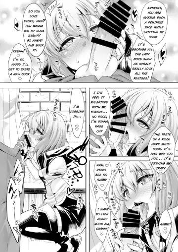 [Nanamatsu Kenji] Er-kun no Robo Ai o Ochinchin Ai ni Irekaete mita Ken  |  I casted a spell on eru-kun that would make him start loving dicks instead of robots Fhentai - Page 7