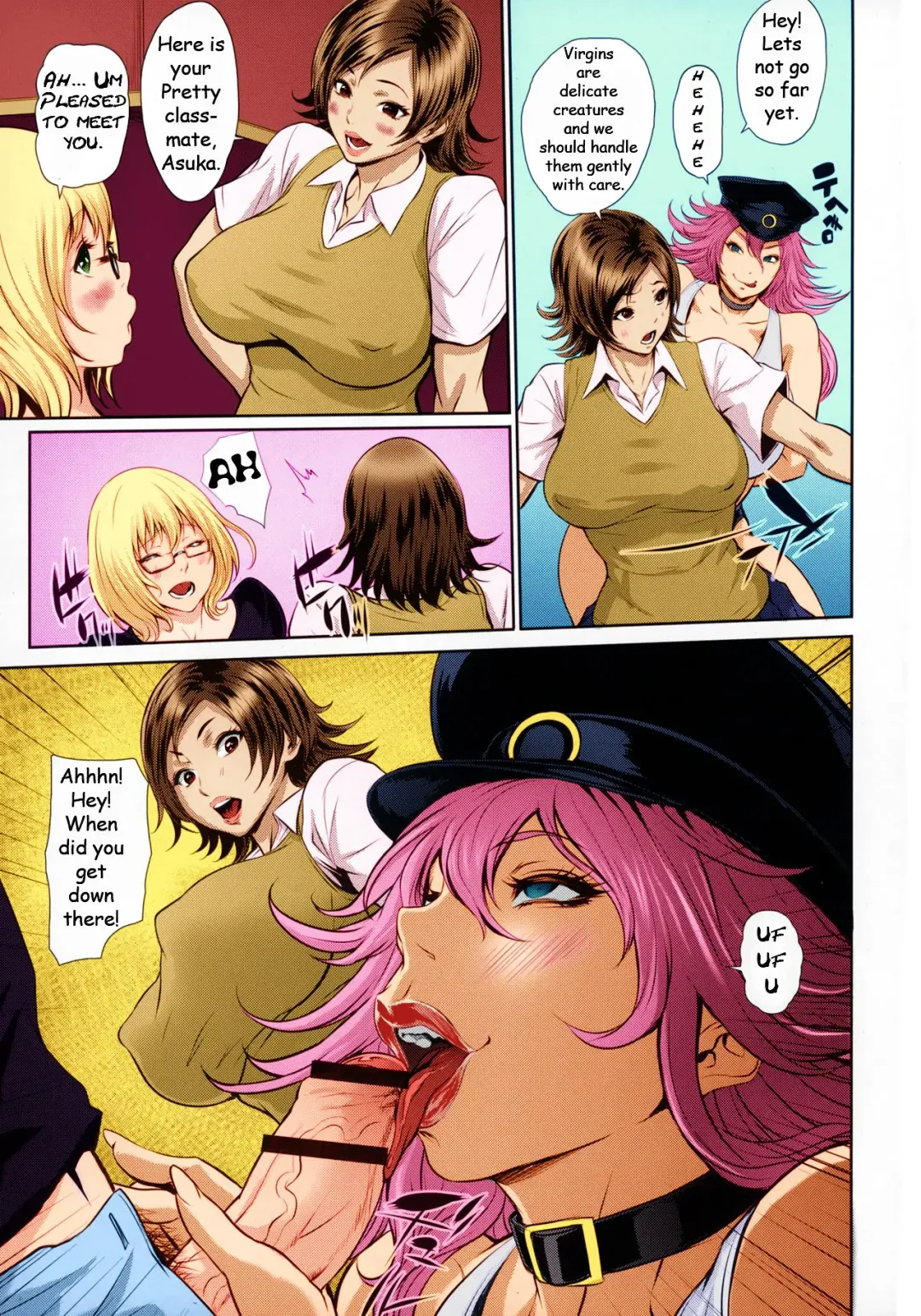 [Chinbotsu] Fuuzoku Chinpo Jogakuen | Sexy Penis Women Academy Fhentai - Page 4