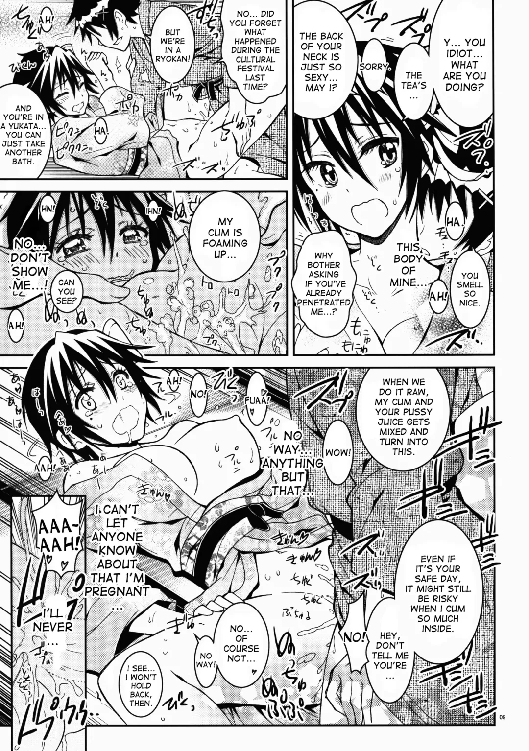 [Kaishaku] Nisenisekoi 5.5 Fhentai - Page 9