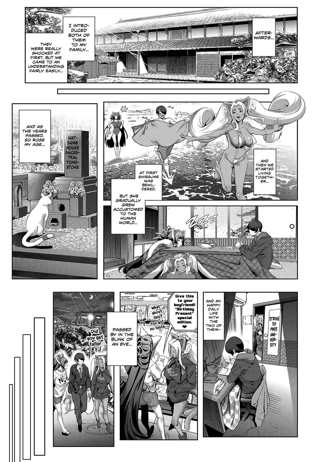 [Suzuhane Suzu] Boy Meets Nyaa God | Boy Meets Cat Goddess Ch. 1-4 Fhentai - Page 126