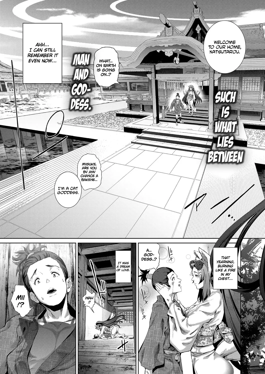[Suzuhane Suzu] Boy Meets Nyaa God | Boy Meets Cat Goddess Ch. 1-4 Fhentai - Page 80