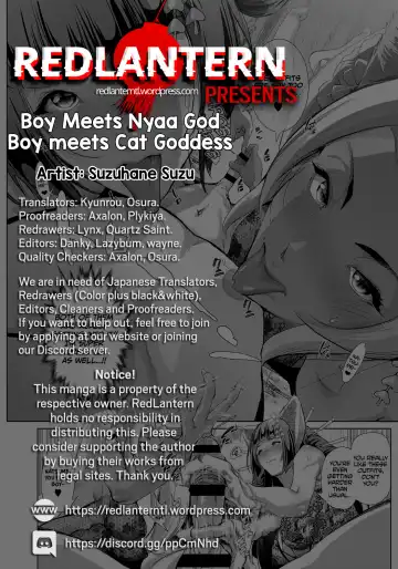 [Suzuhane Suzu] Boy Meets Nyaa God | Boy Meets Cat Goddess Ch. 1-4 Fhentai - Page 131