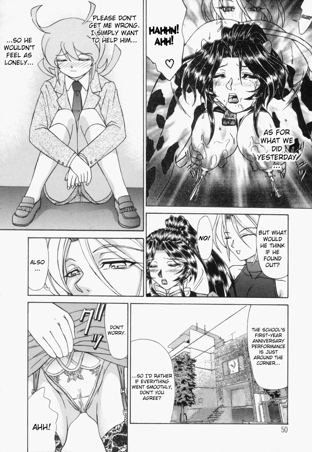 [Hayabusa Shingo] Sweat and Tears Fhentai - Page 52