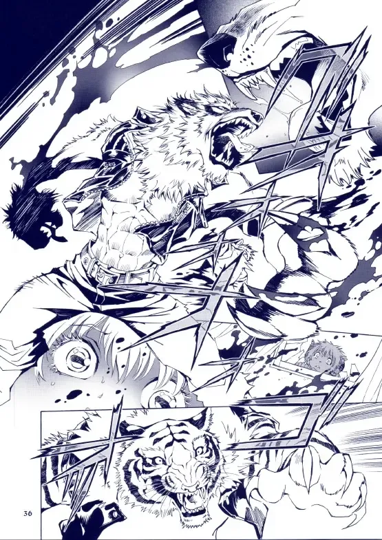 [Karitaka Akira - Ono Nui] THE WILD LEG III Fhentai - Page 37