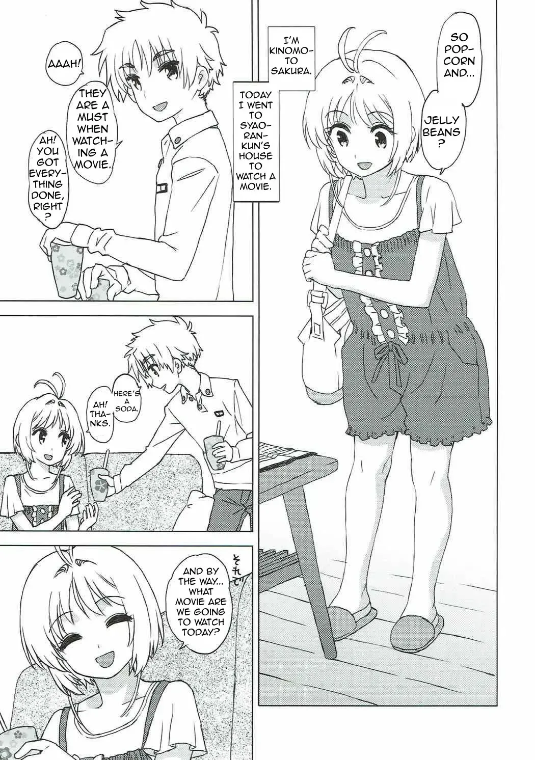 [Workaholic] Sakura to Syaoran to Warm Bodies Fhentai - Page 5