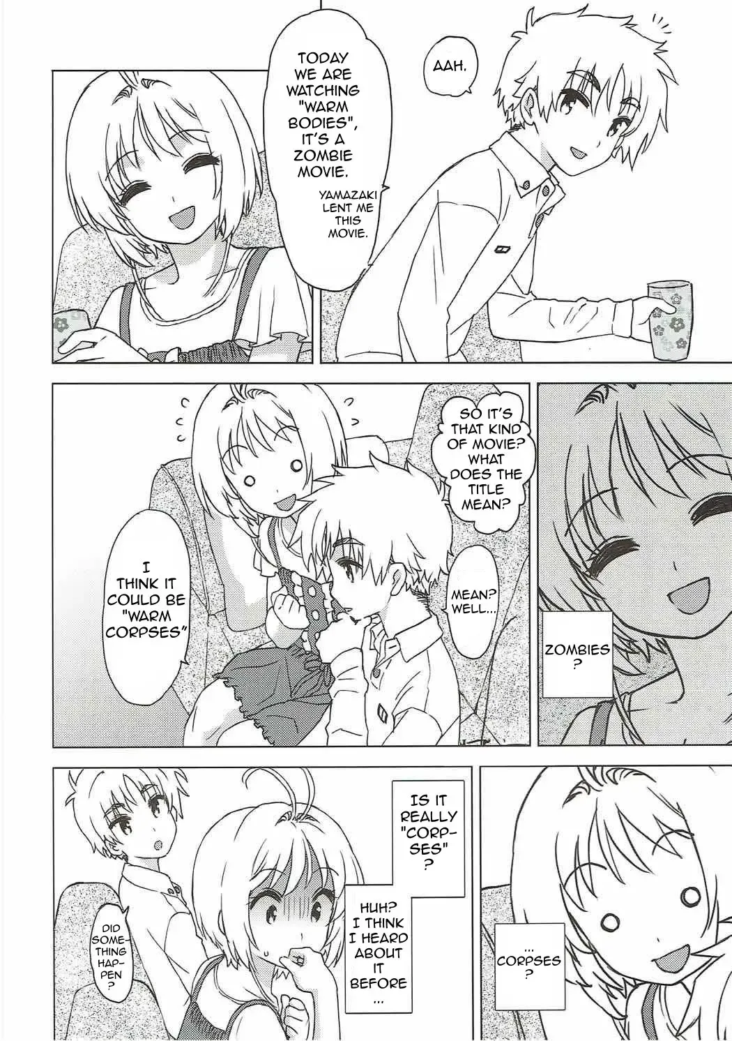 [Workaholic] Sakura to Syaoran to Warm Bodies Fhentai - Page 6