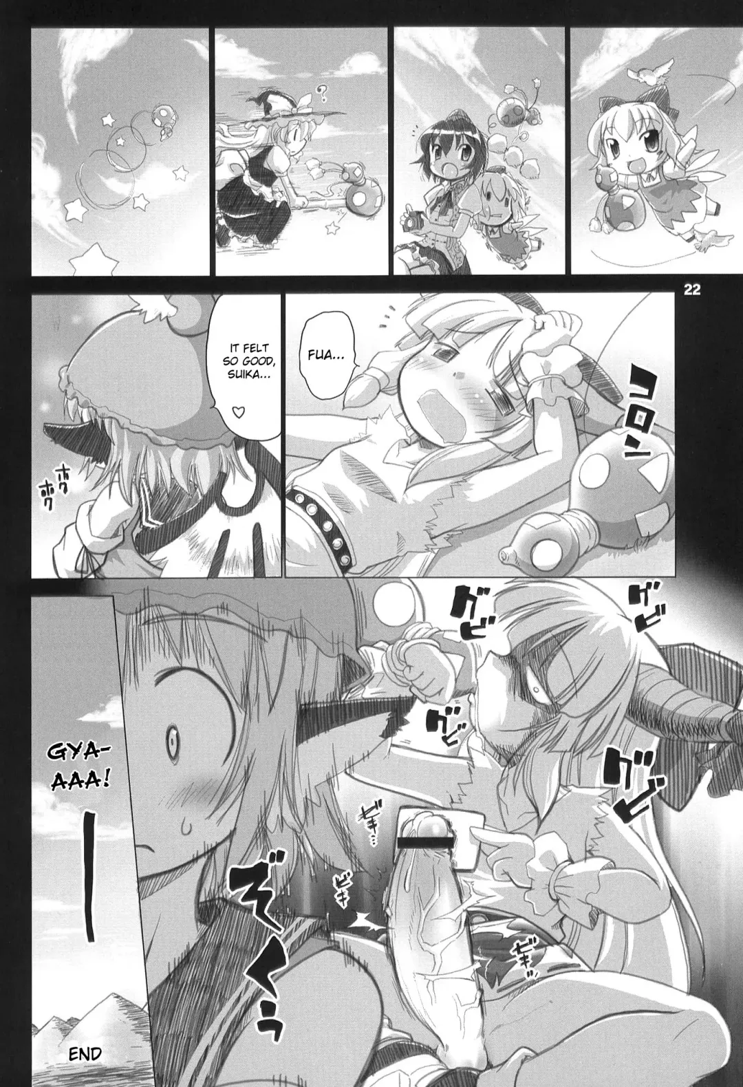 [Mei - Nikusyo] Yosuzume no Itazura | Night Sparrow's Prank Fhentai - Page 23