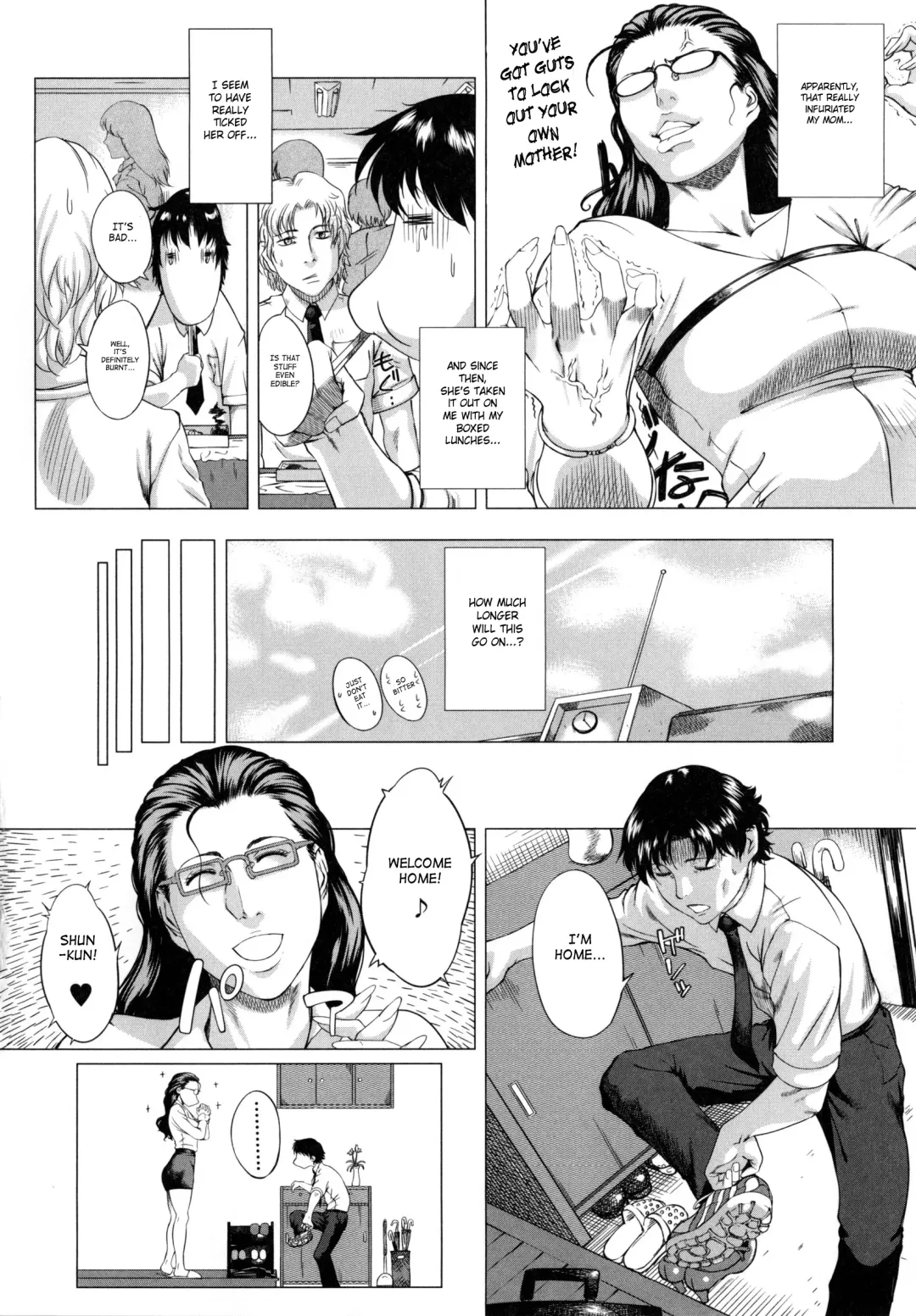 [Qdou Kei] Kaa-san no Ijou na Aijou | Mother's Strange Love Ch. 1-2 Fhentai - Page 43