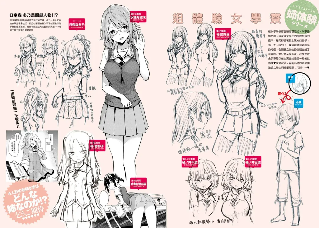 [Michiking] Thick Sisters - みちきんぐ CHARACTER ART BOOK Fhentai - Page 13