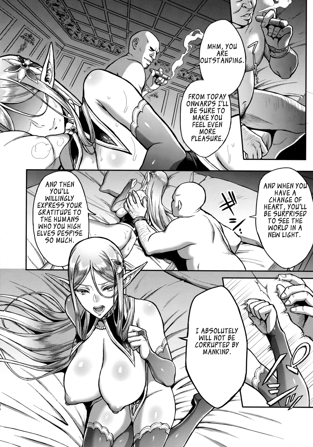 [Usagi Nagomu] Tasogare no Shou Elf Fhentai - Page 35