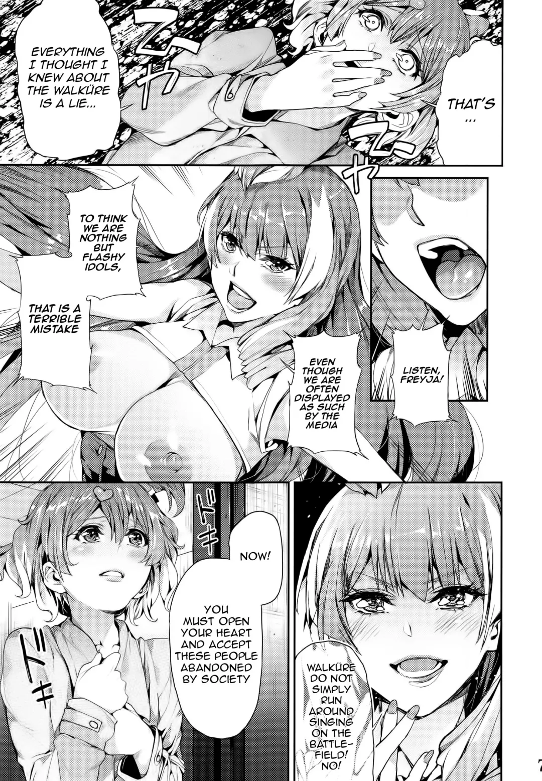 [Azukiko] Senjou no Utahime | Diva of the Battlefield Fhentai - Page 9