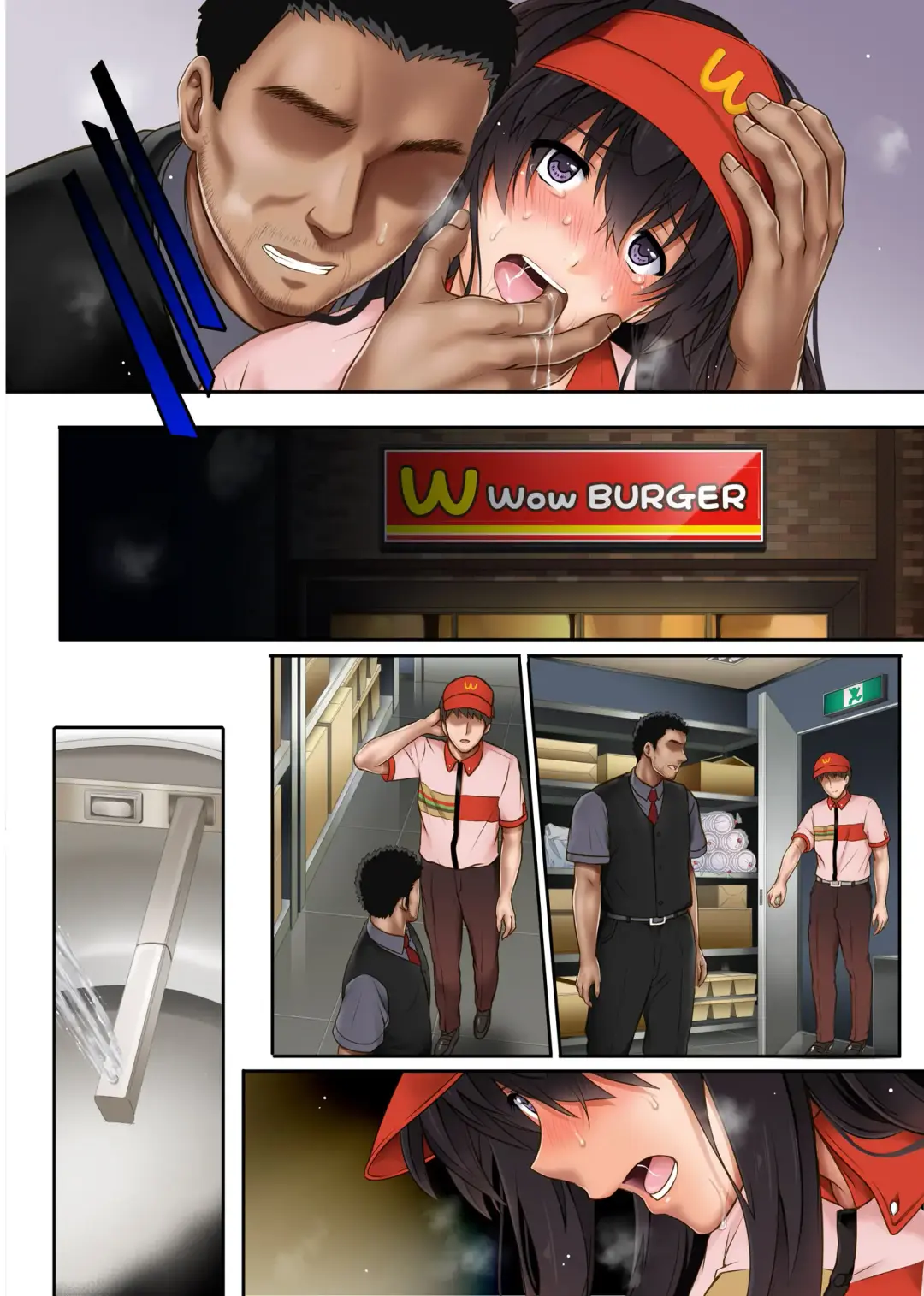 [Izumi - Reizei] Kare to Watashi to Tenchou no Shinya Kinmu 2 Fhentai - Page 90