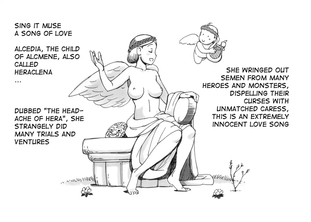 [Mizuiro Megane] Futanari Eiyuu Heraclena no Bouken - Tanjou Hen | Futanari Heroine, The Adventures of Heraclena - Birth volume Fhentai - Page 4