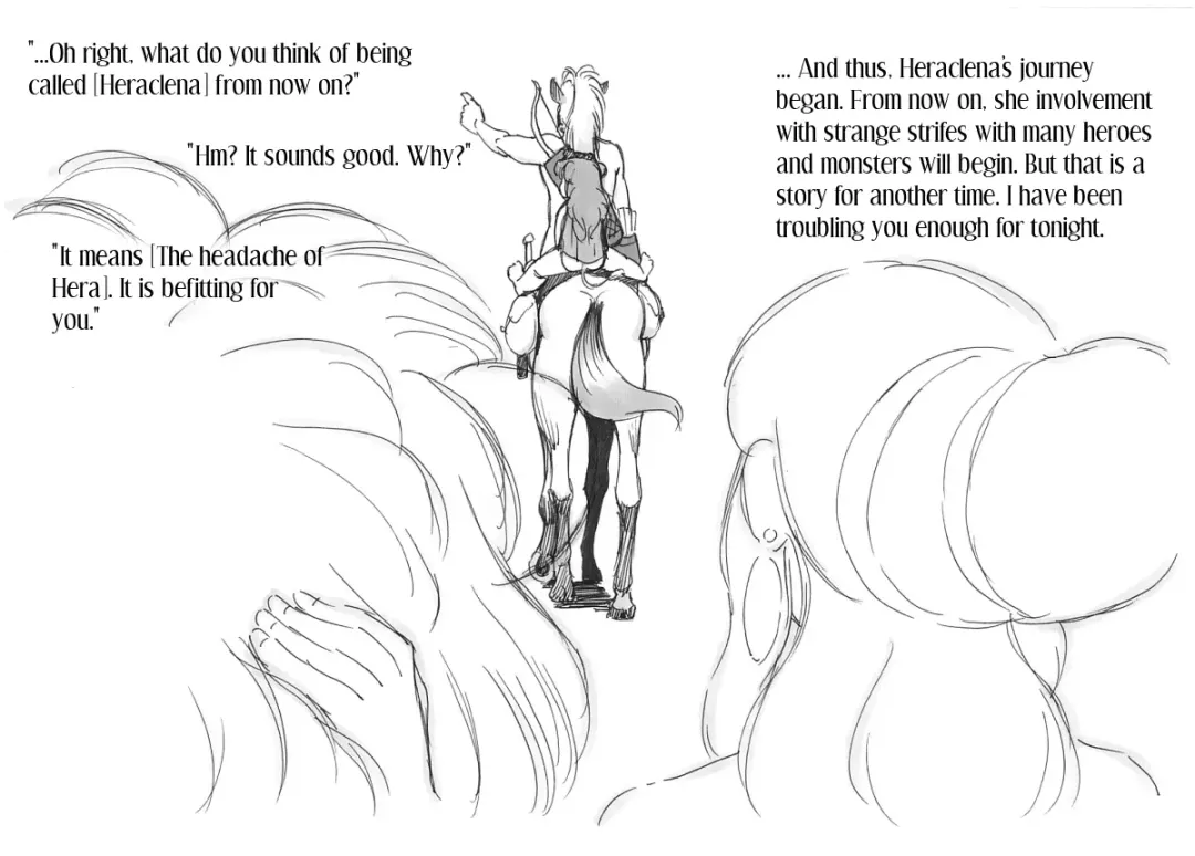 [Mizuiro Megane] Futanari Eiyuu Heraclena no Bouken - Tanjou Hen | Futanari Heroine, The Adventures of Heraclena - Birth volume Fhentai - Page 80