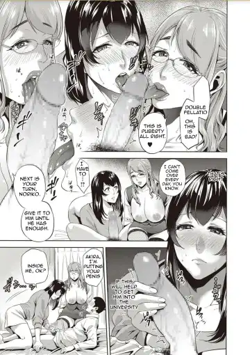 [Natsu No Oyatsu] Kateikyoushi to Haha to Boku | Tutor and Mother and Me Fhentai - Page 11