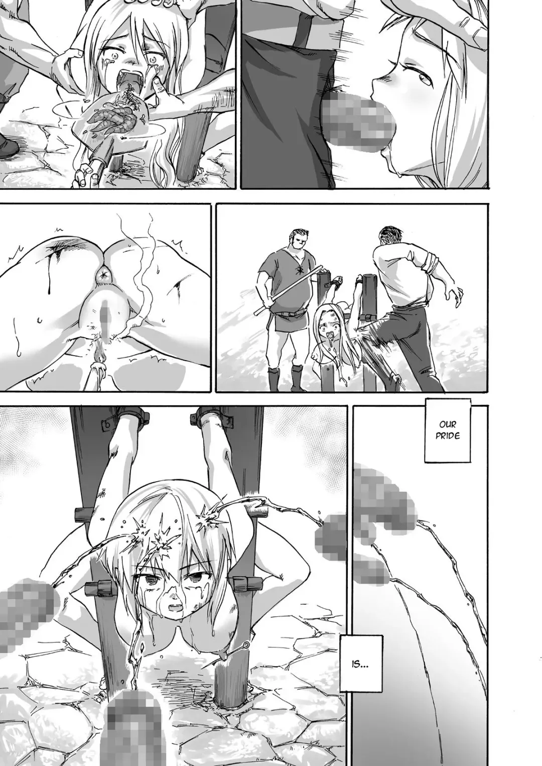 [Matumoto Kei] Majo no Rakujitsu -Kakei- | Witch's Final Hour ~ Fiery Execution Fhentai - Page 16