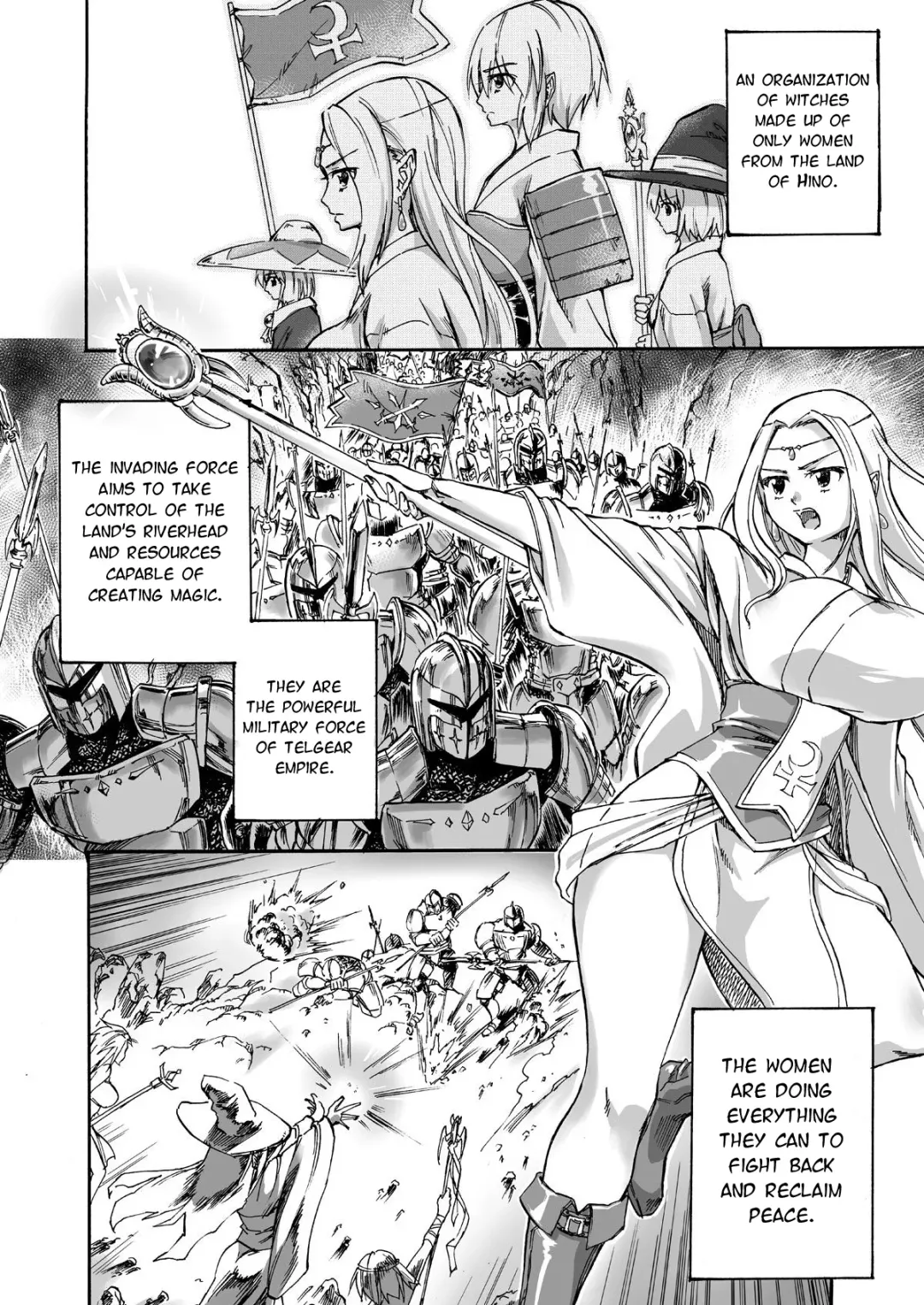[Matumoto Kei] Majo no Rakujitsu -Kakei- | Witch's Final Hour ~ Fiery Execution Fhentai - Page 3