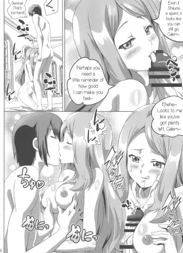 [Washizuka Sho] Sana to Serena no Bitch Power Fhentai - Page 15