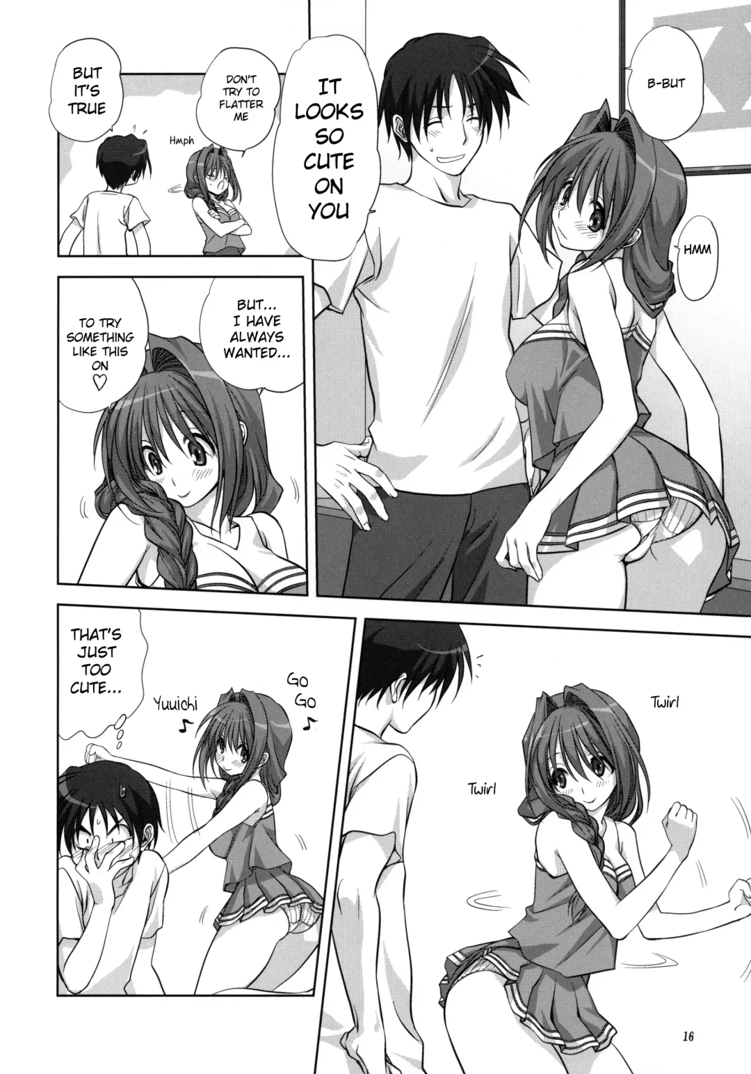 [Mitarashi Kousei] Akiko-san to Issho 6 (decensored) Fhentai - Page 15