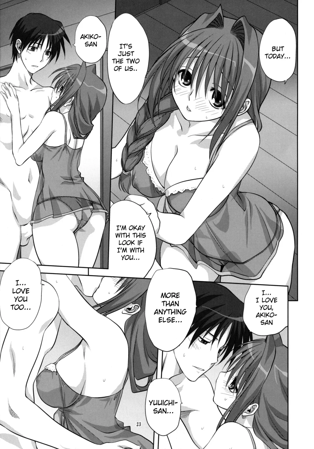 [Mitarashi Kousei] Akiko-san to Issho 6 (decensored) Fhentai - Page 22