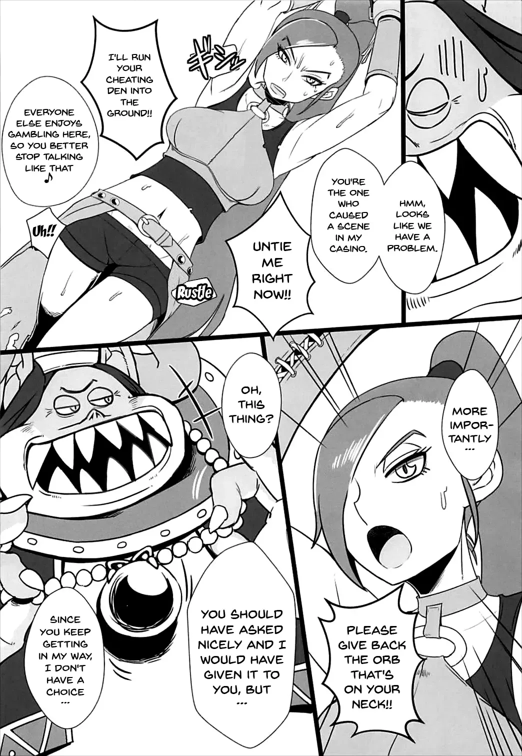 [Misonou] Youmagun Ou Kakka no Dosukebe Dealer | King Youmagun's Remarkable Dealer Fhentai - Page 11