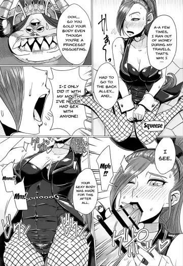 [Misonou] Youmagun Ou Kakka no Dosukebe Dealer | King Youmagun's Remarkable Dealer Fhentai - Page 9