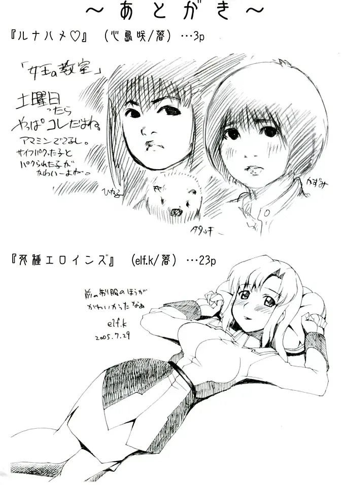 [Elf.k - Shinjima Saki] Luna Hame Fhentai - Page 28