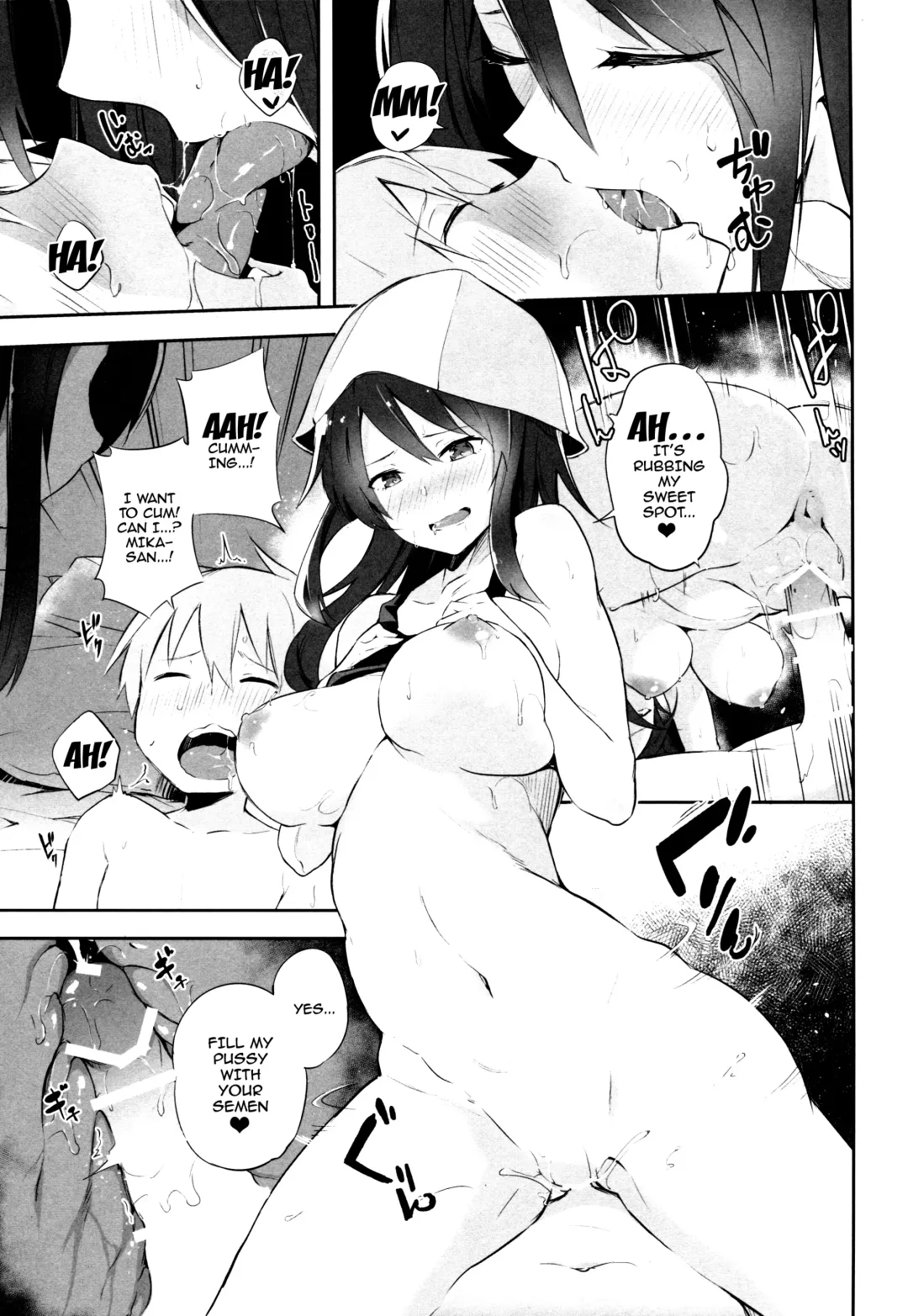 [Muteki Soda] Maho Mika Onee-san to Midara na Senshadou | Maho Mika Onee-san And The Lewd Tank Path Fhentai - Page 4