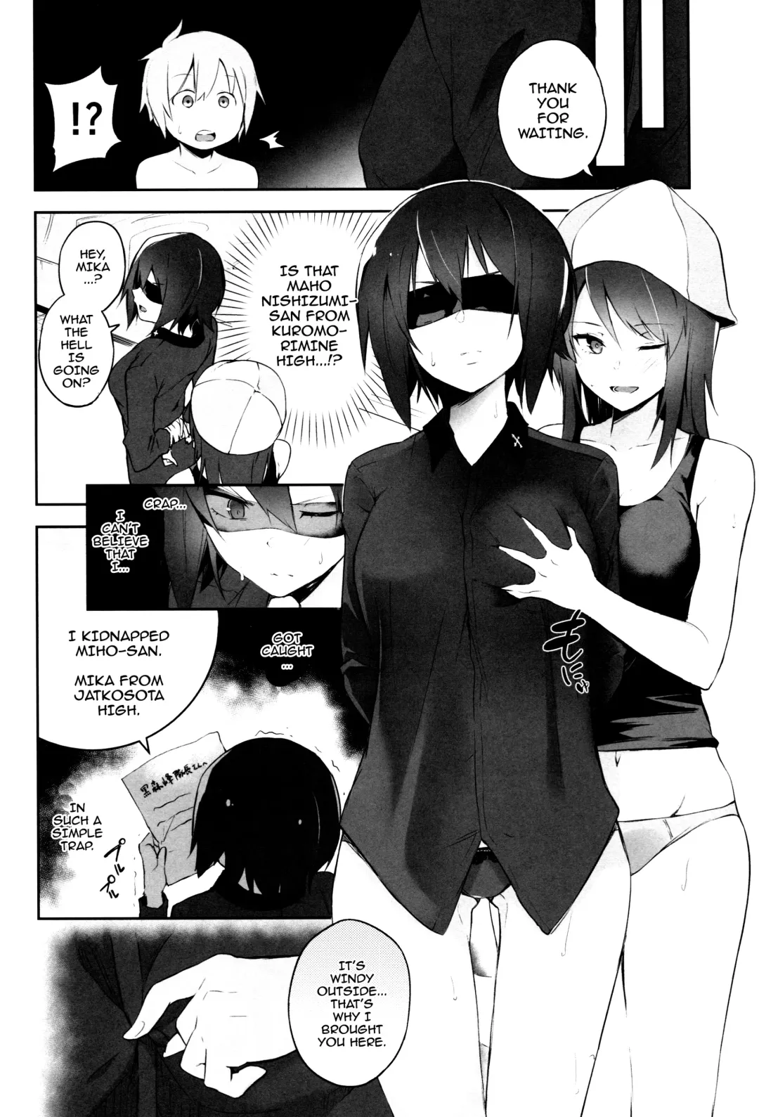 [Muteki Soda] Maho Mika Onee-san to Midara na Senshadou | Maho Mika Onee-san And The Lewd Tank Path Fhentai - Page 6