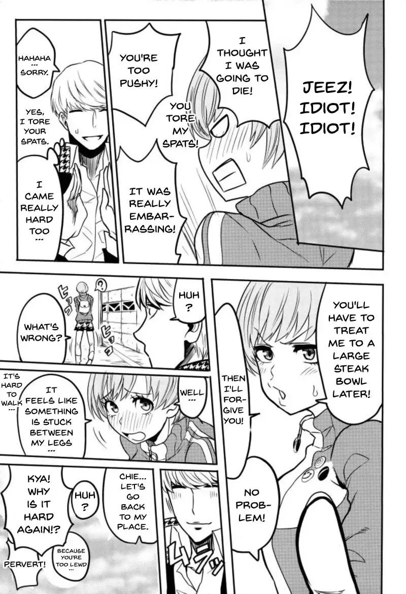 [Kurosu] Satonaka Chie-chan o Peropero Suru Hon | A Story About Licking Chie Satonaka Fhentai - Page 23
