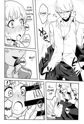 [Kurosu] Satonaka Chie-chan o Peropero Suru Hon | A Story About Licking Chie Satonaka Fhentai - Page 11