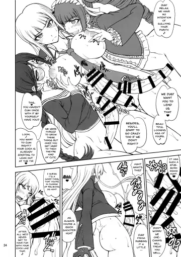 [Matou] Zettai Zetsubou Chou Zecchou Gakkyuu-kai + Paper Fhentai - Page 23