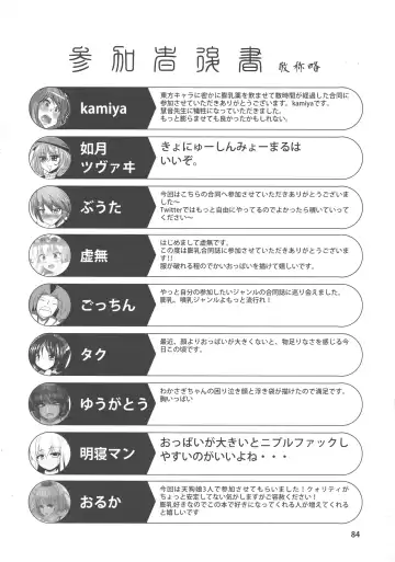 [Kamiya - Kouichi - Taku] Touhou Bounyuu Kobitan Fhentai - Page 83