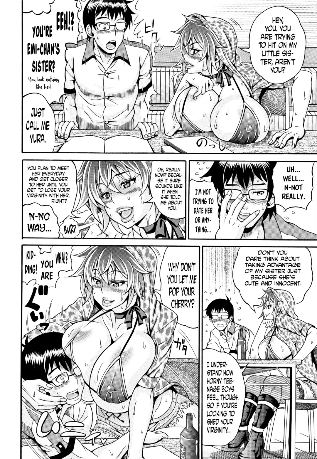 [Andou Hiroyuki] Pakopako Bitch ~Megamori! Mashimashi! Dosukebe Niku~ Ch.1, 3-4, 6-8 Fhentai - Page 57