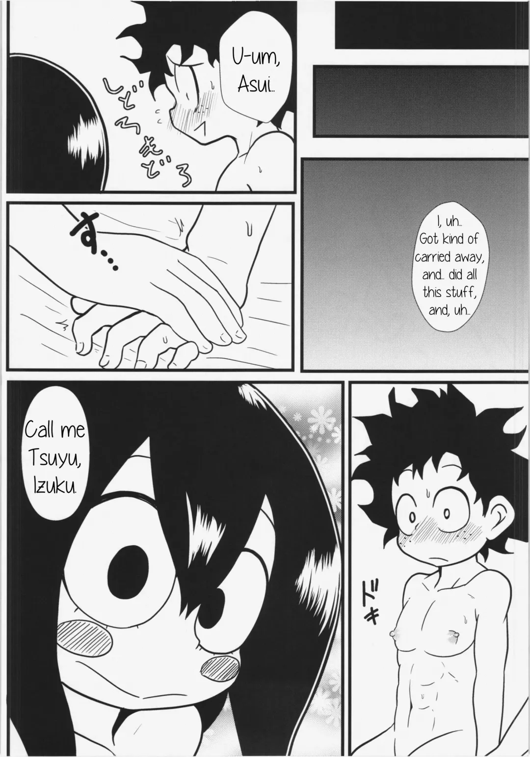 [Tsunamushi] Tsuyu-chan to! Ganbare tte Kanji no Dex | Tsuyu and! Some Do-Your-Best DEKX (decensored) Fhentai - Page 24