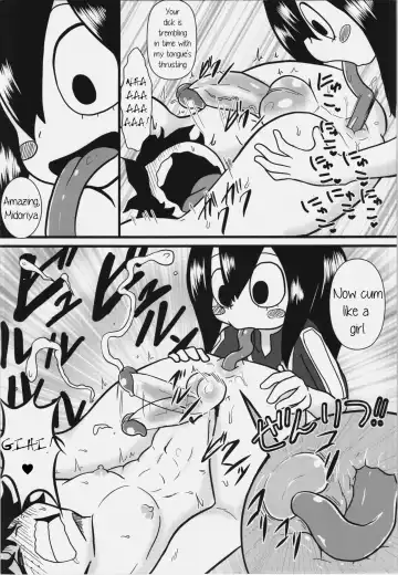 [Tsunamushi] Tsuyu-chan to! Ganbare tte Kanji no Dex | Tsuyu and! Some Do-Your-Best DEKX (decensored) Fhentai - Page 14