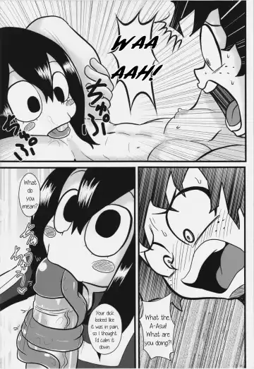 [Tsunamushi] Tsuyu-chan to! Ganbare tte Kanji no Dex | Tsuyu and! Some Do-Your-Best DEKX (decensored) Fhentai - Page 5