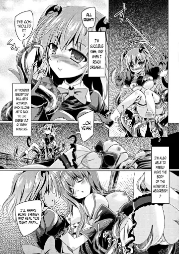 [Yamu] Kyuuma Tenshi Succubus Kiss | Monster Absorption Angel Succubus Kiss Fhentai - Page 7