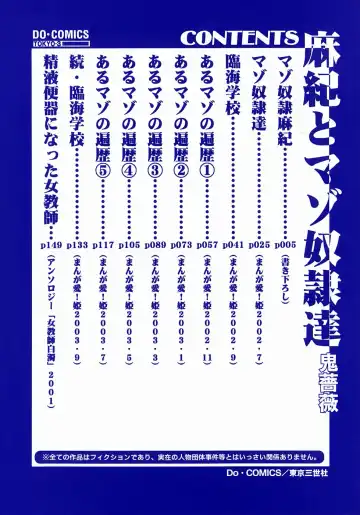 [Miyuma Subaru] Maki to Mazo Dorei-tachi Fhentai - Page 5