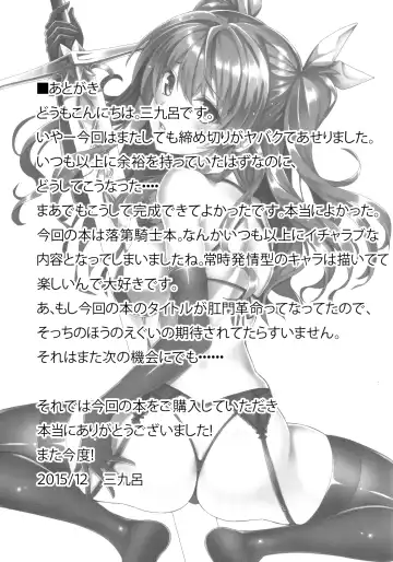 [Sankuro] Koumon Kakumei Stella* - *analrisk stella* Fhentai - Page 33