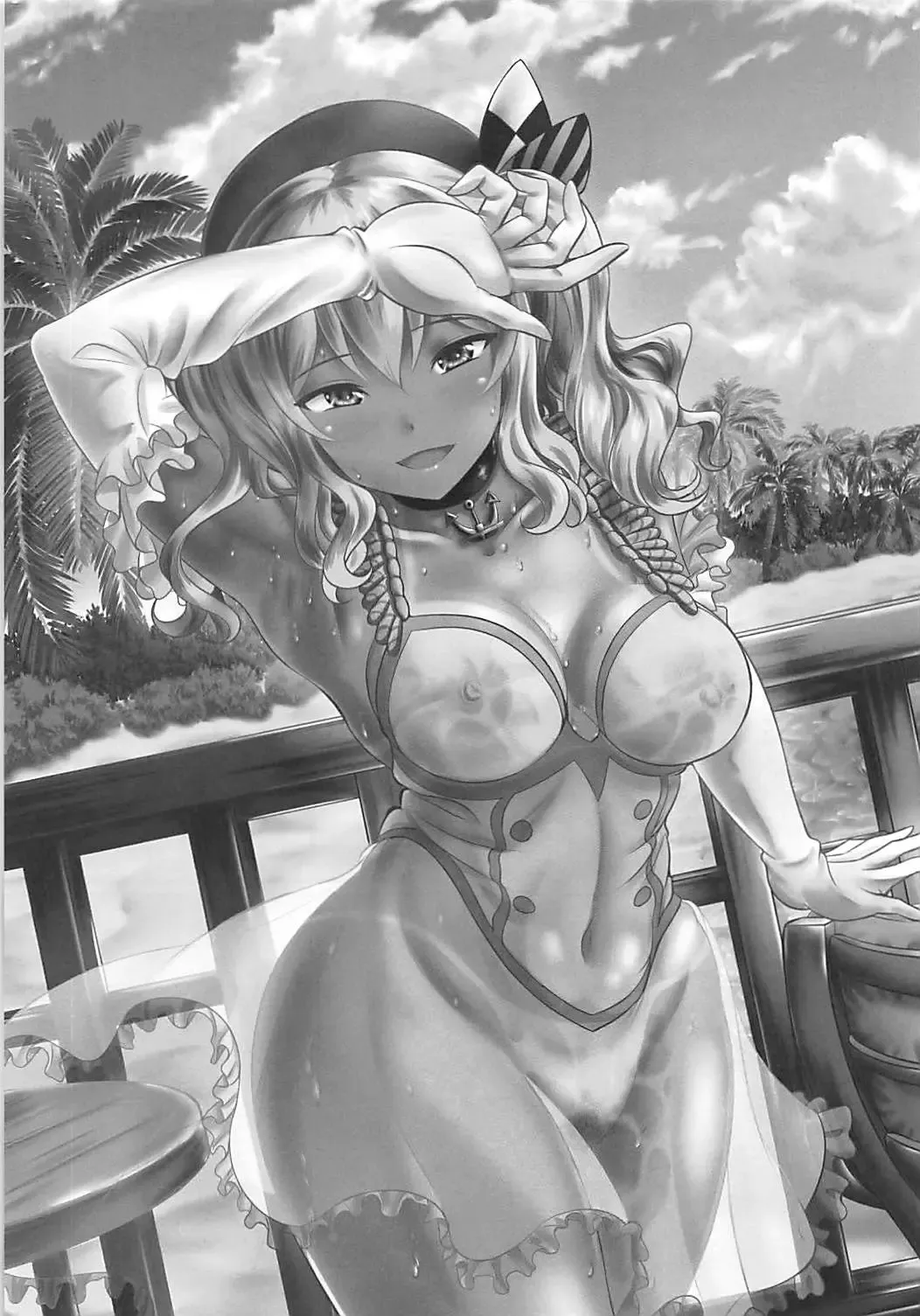 [Kasugano Tobari] Minami no Shima de Kashima-san to Pakopako Fhentai - Page 2