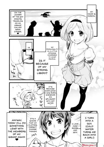 [Hijiri Tsukasa] Mizu o Kaburu to Onna ni Nacchau Fuzaketa Taishitsu. | The Messed Up Experience of Being Covered In Water And Turned Into a Girl Fhentai - Page 4