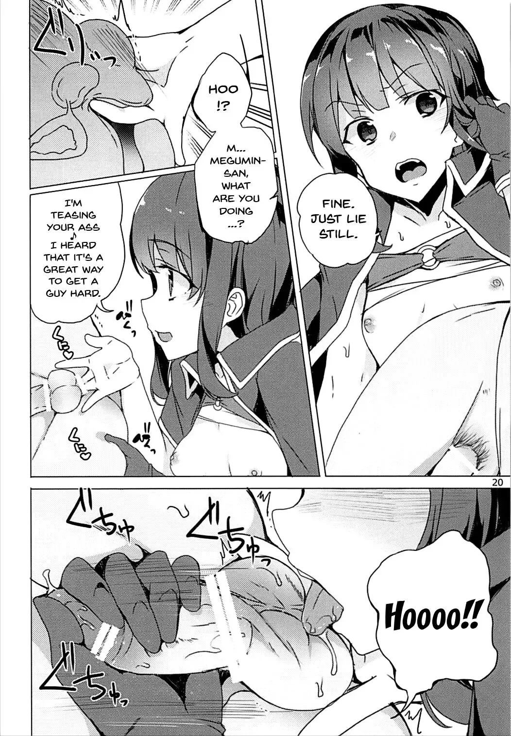 [Tanaka Decilitre] Sore Ike! Megumin Touzokudan | Over There! Megumin's Thief Group Fhentai - Page 19