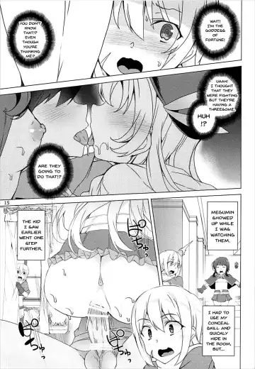 [Tanaka Decilitre] Sore Ike! Megumin Touzokudan | Over There! Megumin's Thief Group Fhentai - Page 14