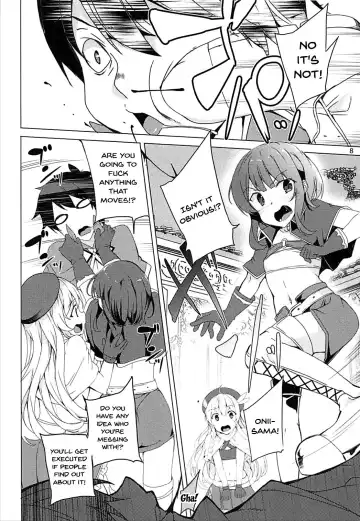 [Tanaka Decilitre] Sore Ike! Megumin Touzokudan | Over There! Megumin's Thief Group Fhentai - Page 7