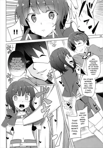 [Tanaka Decilitre] Sore Ike! Megumin Touzokudan | Over There! Megumin's Thief Group Fhentai - Page 9